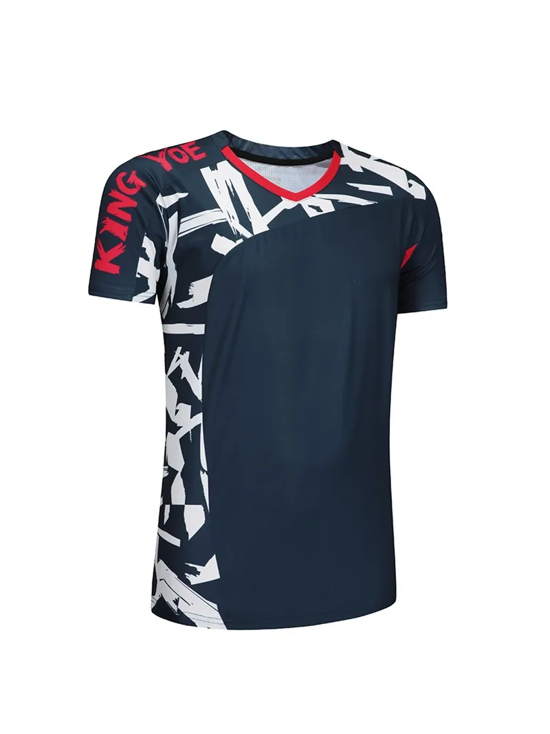 HOWE AO, мужские теннисные футболки, быстросохнущие, для бега, фитнеса, тренировочный топ, женские футболки, одежда для бадминтона, одежда для тенниса, Спортивная рубашка