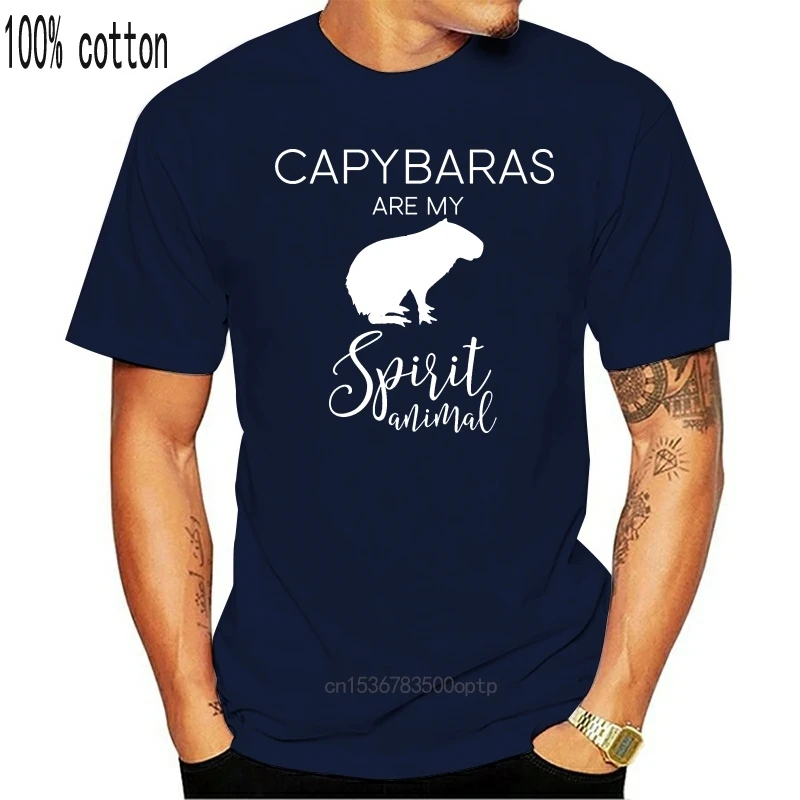Футболка мужская с надписью капибара уникальная тенниска в стиле хип-хоп
