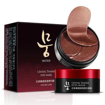 

Red Ginseng Eye Mask Remove Dark Circles Lighten Fine Lines Freckle Eye Paches Eye Care Product