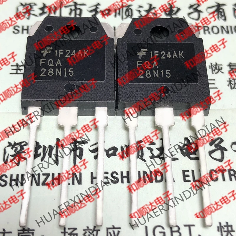 5 шт., новые оригинальные кнопки FQA28N15 TO-3P 150V 33A на