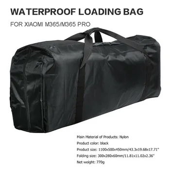 

Waterproof Scooter Storage Bag Black Storage Bag Carry Handbag Portable Storage Bag For Xiaomi M365/M365 Pro Folding Scooter