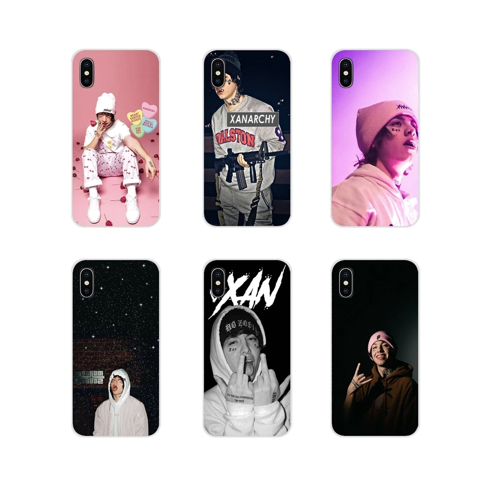 Чехол из ТПУ для Huawei G7 G8 P8 P9 P10 P20 P30 Lite Mini Pro P Smart Plus 2017 2018 2019 Роскошный чехол lil xan Rapper