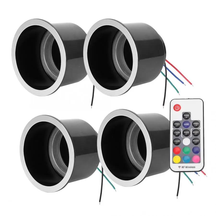 bardak tutucu RGB 1V4 Waterproof LED Controller Drink Cup Holder for Yachts Motorhomes araba aksesuar