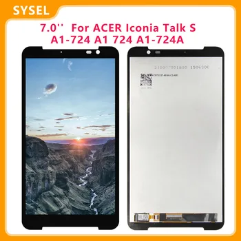 

7.0'' For ACER Iconia Talk S Lcd Display Touch Screen Panel Glass Assembly A1-724 A1 724 A1-724A