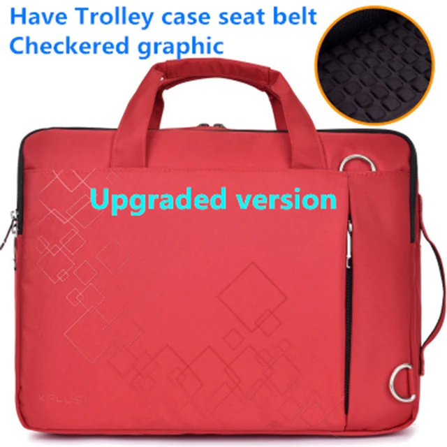 red2 Новая водонепроницаемая сумка для ноутбука 1" 14" 1" 15,6" для Macbook Air Pro1" сумка на плечо для lenovo hp ASUS acer сумка для ноутбука сумка-мессенджер - Цвет: red2