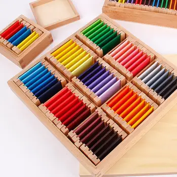 

Children Sensory Swatches Toy Montessori Educational Wooden Toys for Baby Development Practice Color Senses Toys Birthday Gift