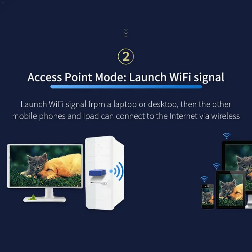 Для COMFAST CF-726B Bluetooth 4,2 Двойная частота 650 м два в одном беспроводная сетевая карта компьютерный адаптер WiFi приемник