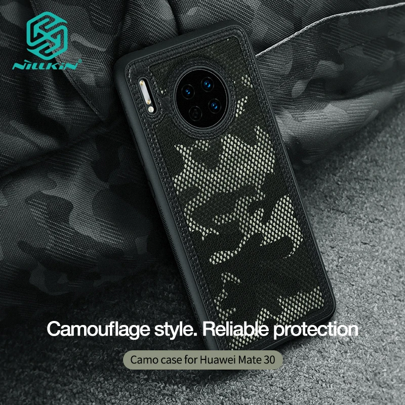 Камуфляжный чехол NILLKIN для huawei mate 30 TPU+ PC камуфляжный чехол для телефона s
