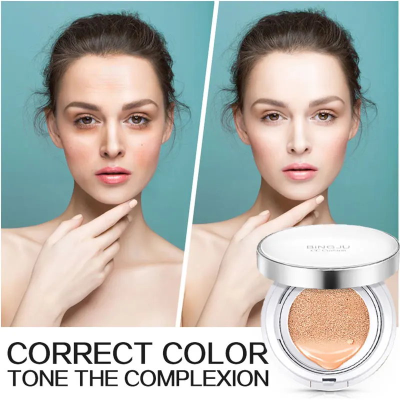 Консилер ВВ крем модный натуральный тональный крем CC Cream Air Cushion 15 г Косметика Красота осветляющая увлажняющая