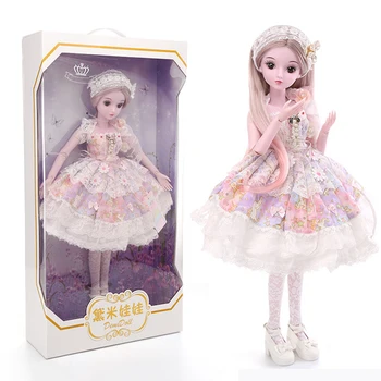 

1/3 Miyuki BJD Doll Set With Makeup And Full Costume Model Fashion Doll Toy For Girls Children Kids Best Birthday Christmas Gift
