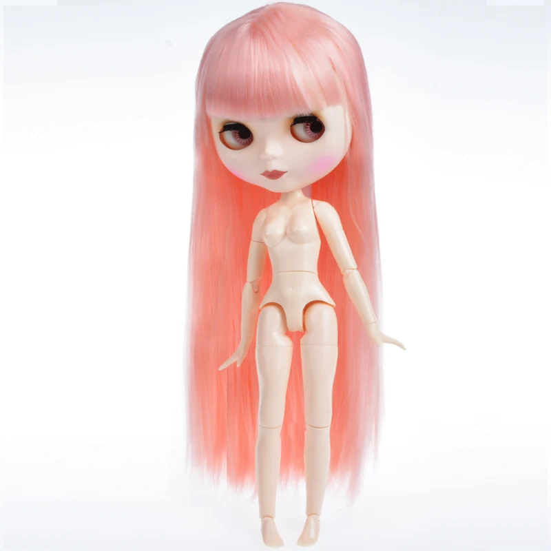 Blyth кукла Blyth матовое лицо матовая белая кожа 1/6 BJD шарнирная кукла пользовательские куклы для девочек подарок для коллекции кукол - Цвет: 3-NBL01