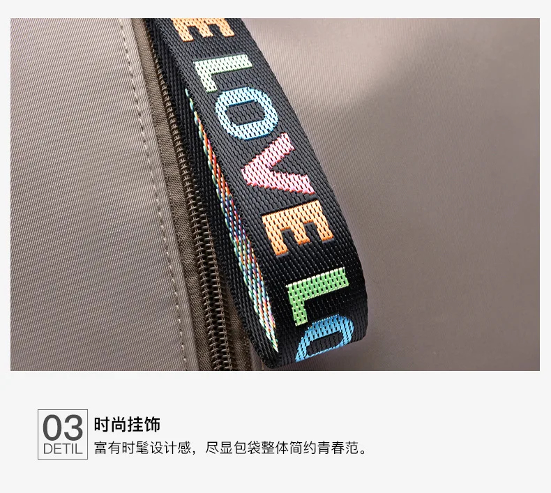 Backpack Women's New Style Korean-style Oxford Cloth Schoolbag Multi-functional Mommy Outdoor Backpack