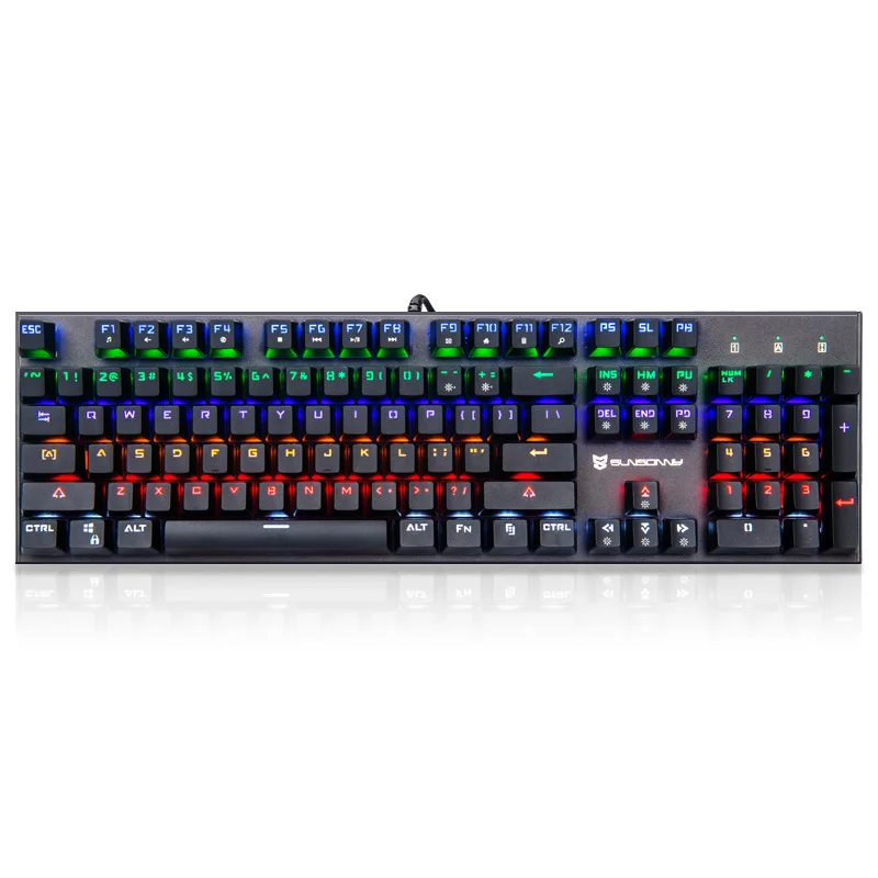 

OEM/K701 Mixed Light 104 Key Mechanical Keyboard/-Long Mandarin Version/Demand Currently Available Please Take Brand