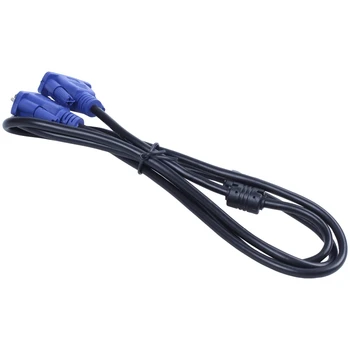 

15Pin 1.5m VGA Male to Male Extension Copper Wire Laptop PC Cable Cord