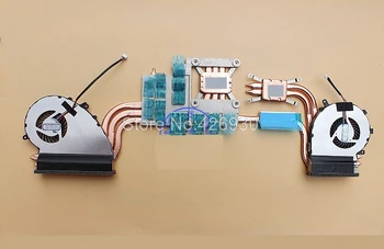 

Heatsink&Fan For MSI GE72 2QE 2QF 2QC 2QD 2QL 6QF 6QC 6QD 6QE 6QL 7RD 7RE GE62 PAAD06015SL N372 N366 E322500142A E322500143A