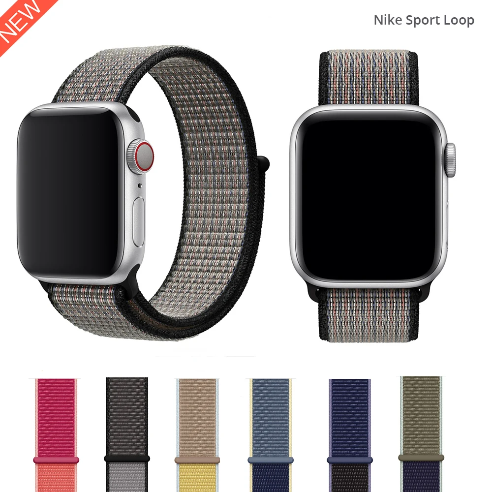 Нейлоновый спортивный ремешок для Apple Watch серии 5 4 3 44 мм 40 мм ремешок для часов браслет для iwatch 4 44 мм 42 мм 38 мм 3 2 Hyper
