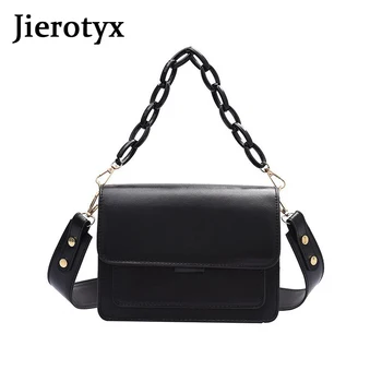 

JIEROTYX Luxury Ladies Fashion New Shoulder Bags 2020 Designer Chic Chain Strap Casual Shoulder Bags Crossbody Bag Sac A Main