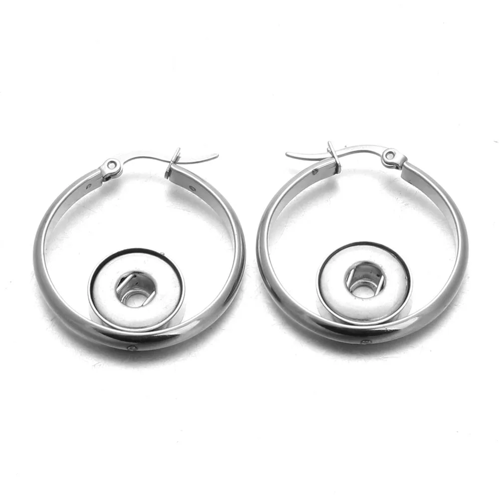

Серьги-подвески женские, из нержавеющей стали 316L, 12 мм