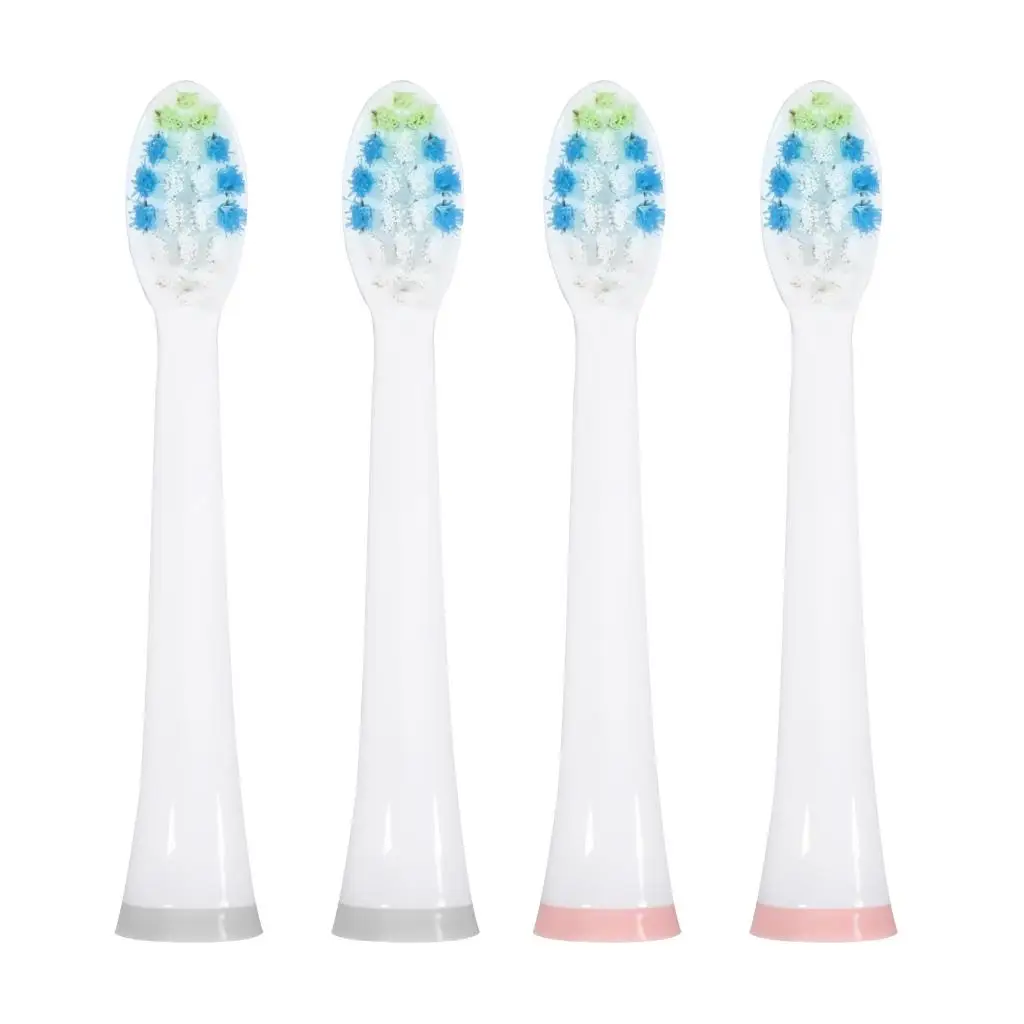 2pcs   Electric   Toothbrush   Replacement   Brush   Heads   Compatible   With   Rooman
