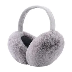Inverno quente earmuffs bonito pele de pelúcia fones de ouvido moda unisex orelha mais quente cor sólida meninas bandana orelha muff capa