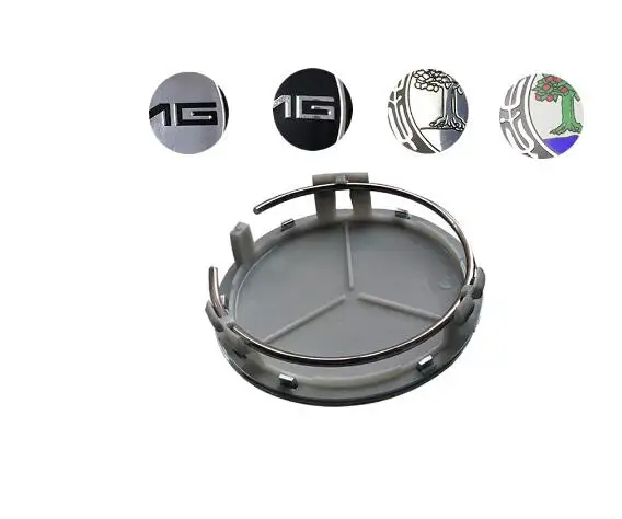 

20PCS 75MM Apple tree Car Wheel Center Cover Wheel Hub Cap Rim Car Logo For Mercedes Benz W202 W203 W124 CLK C260 C63 C43 AMG ML