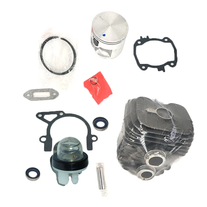 

Cylinder Piston Pin Air Fuel Filter Pump Primer Bulb Kit For Stihl TS410 & TS420