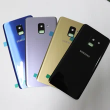 Для samsung Galaxy A8 A530 SM-A530F задняя крышка чехол батарея A8 plus A730 A730F 3D стекло задняя крышка Корпус Замена