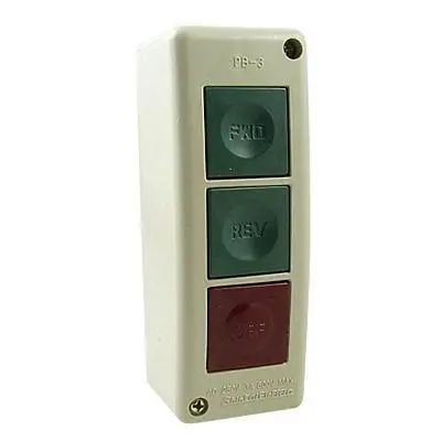 

Momentary Contact Three Buttons Push Switch AC 250V