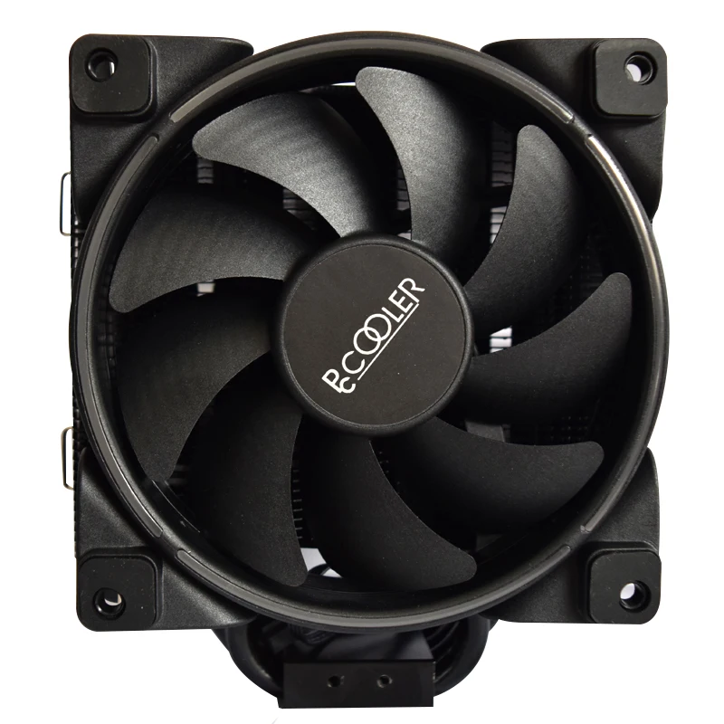 Pccooler CPU Cooler with 12CM 4PIN LED Cooling Fan for AMD AM4 and INTEL1150 2011 Platform 4