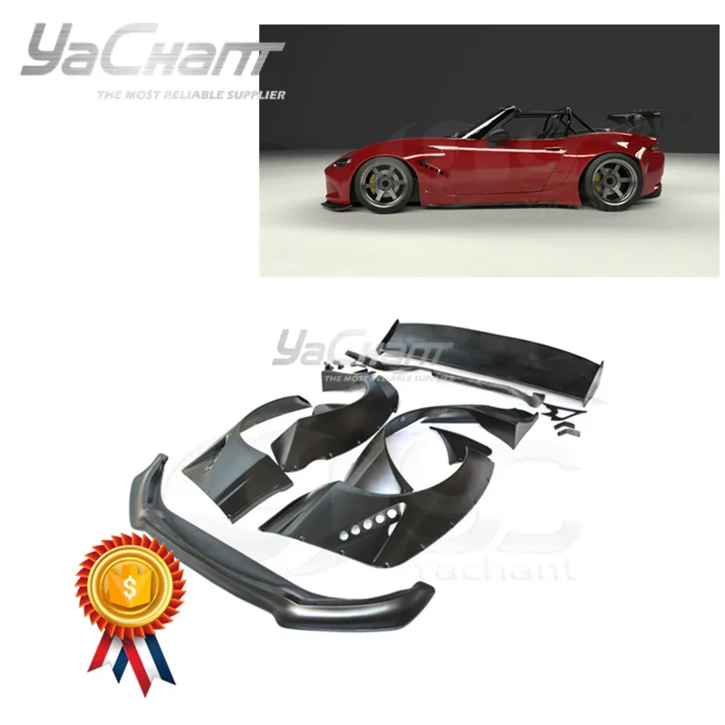 Carstyling Frp Fiber Glass Body Kit Fit For 20162018 Mx5 Miata Nd Rb Pd Style Wide Body Kit