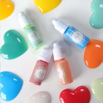 

18 Pcs/set DIY Crystal Epoxy Pigment Handmade Macaron Color Oily Colorant N58F