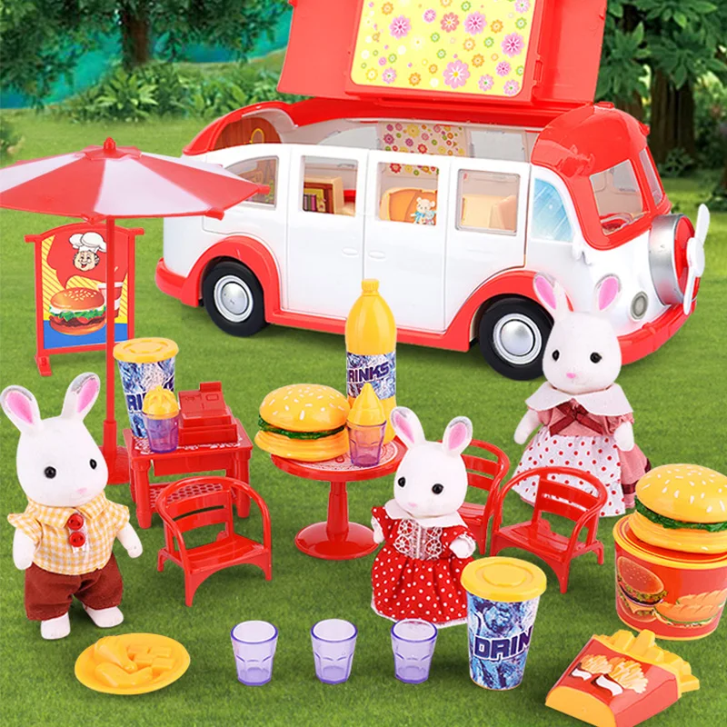 familia animales juguetes