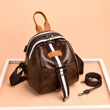 Напрямую от производителя продажи стиль рюкзак женская сумка корейский стиль ретро сумка мягкая кожа Универсальный Du
