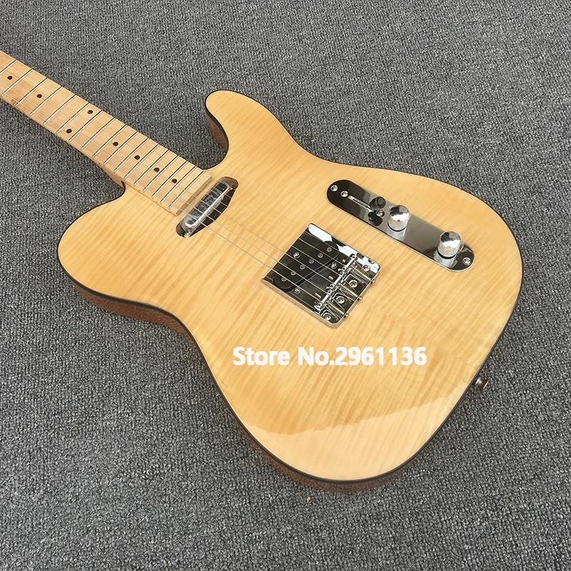 High Quality Electric Guitar,tl Style,elm Body With Maple Neck And
