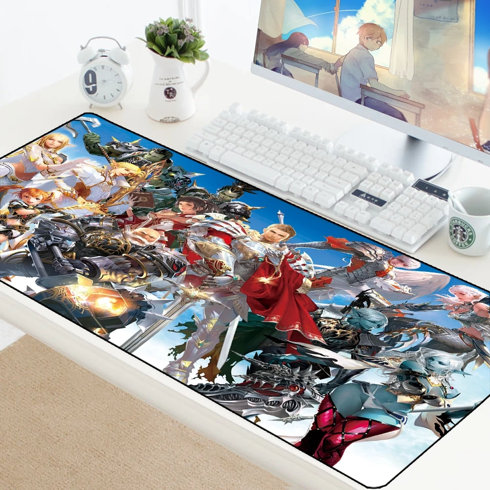 Lineage 2 коврик для мыши xl игровой коврик для мыши геймер большая клавиатура HD аксессуары для ПК ноутбук офисный коврик для мыши резиновый игровой коврик 70X30 см