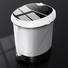 Паровая Ванна для ног, подошва, автоматический массаж, подогрев ног, домашний педикюр, глубокая бочка для ног, выше икры