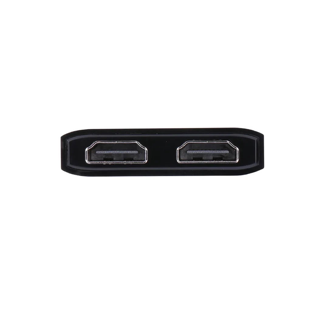 Адаптер концентратор Ouhaobin USB C адаптер типа 3 1 DP HDMI кабель Type с двойным дисплеем