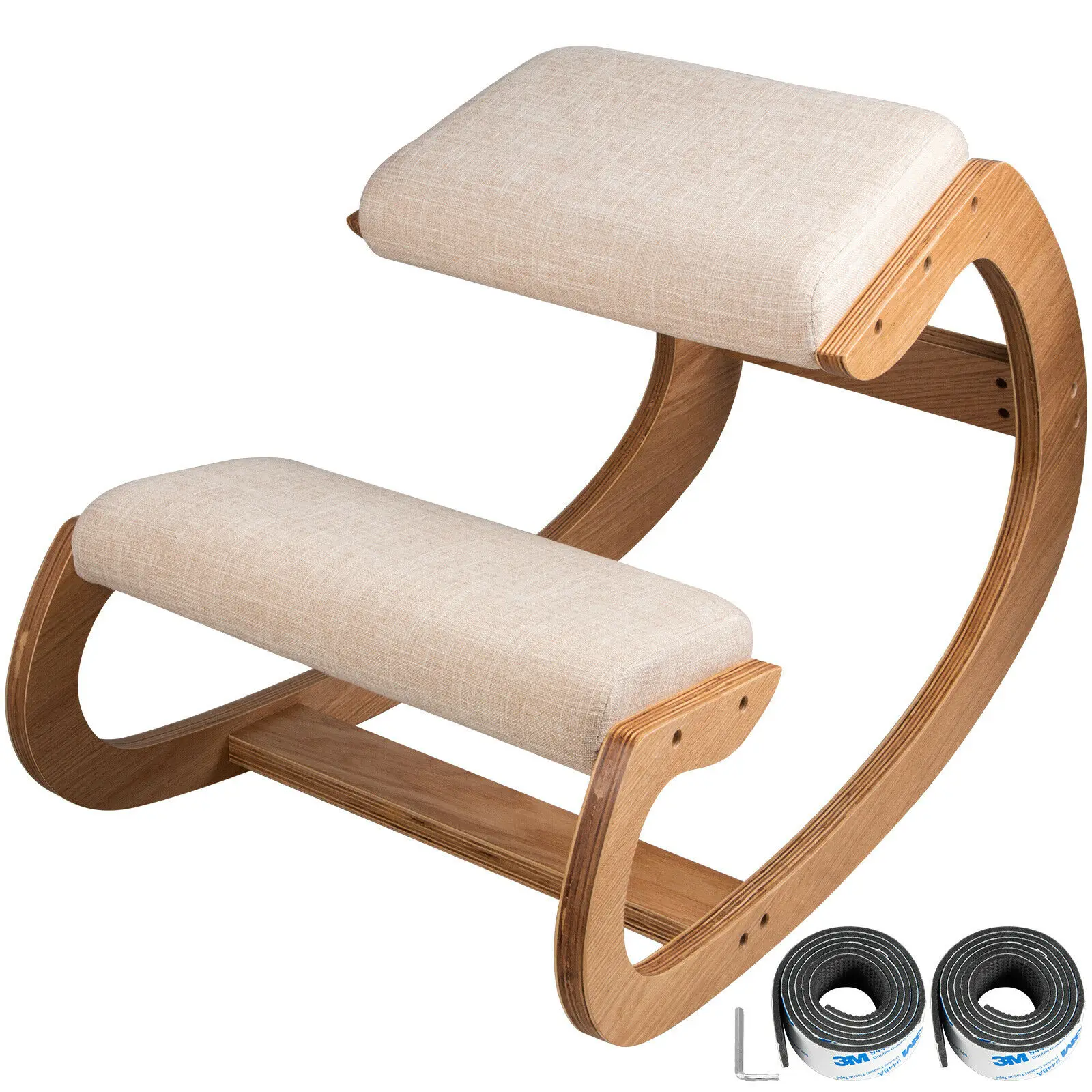 Ergonomic Technical Kneeling Chair Home Office Good Posture Correct Cozy SeatingHeavy Duty Knee Stool Folding | Мебель