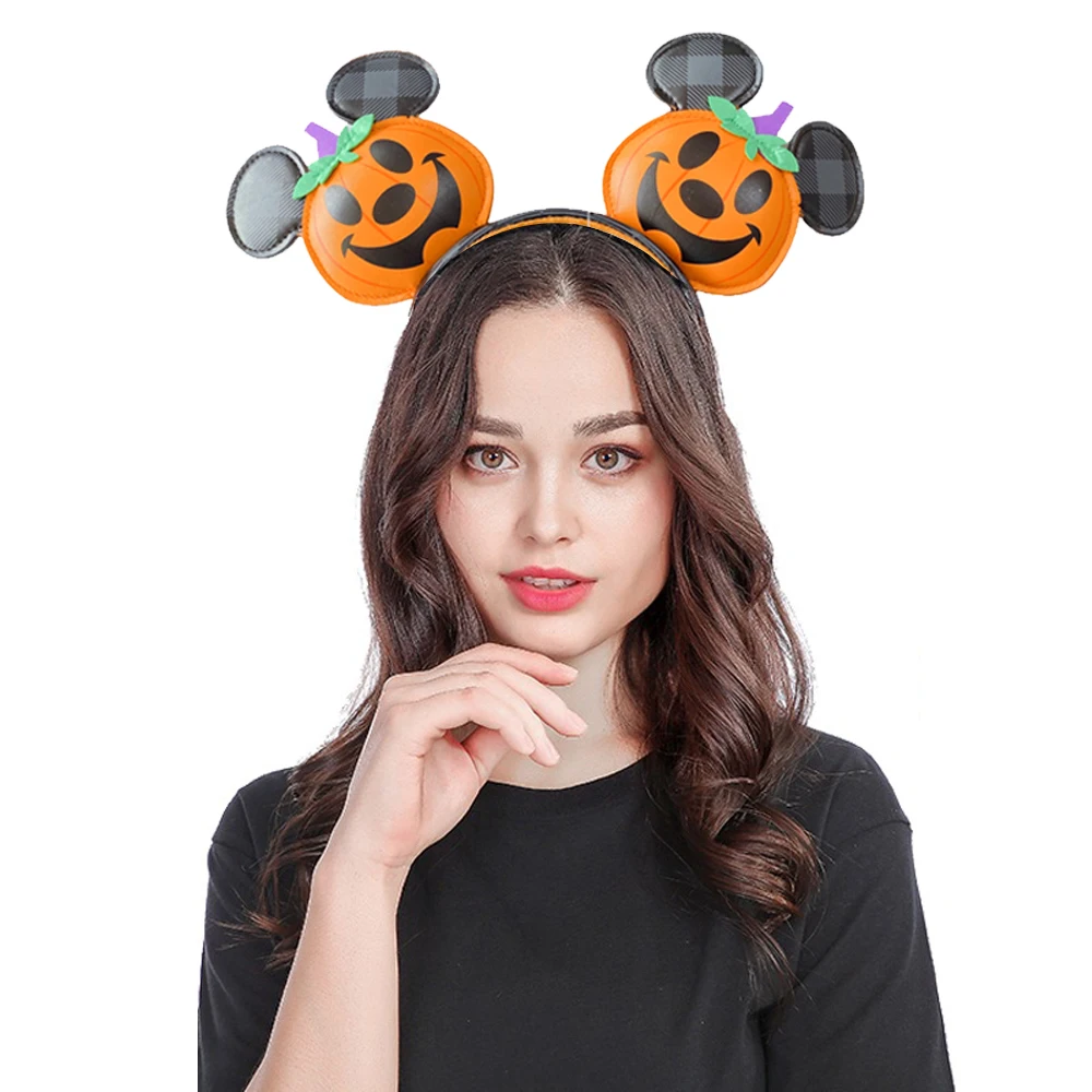 Diadema De Calabaza Para Halloween - Multicolor | Disfraz Y Complemento Para Fiestas | Producto De La Marca BigBuy Carnival