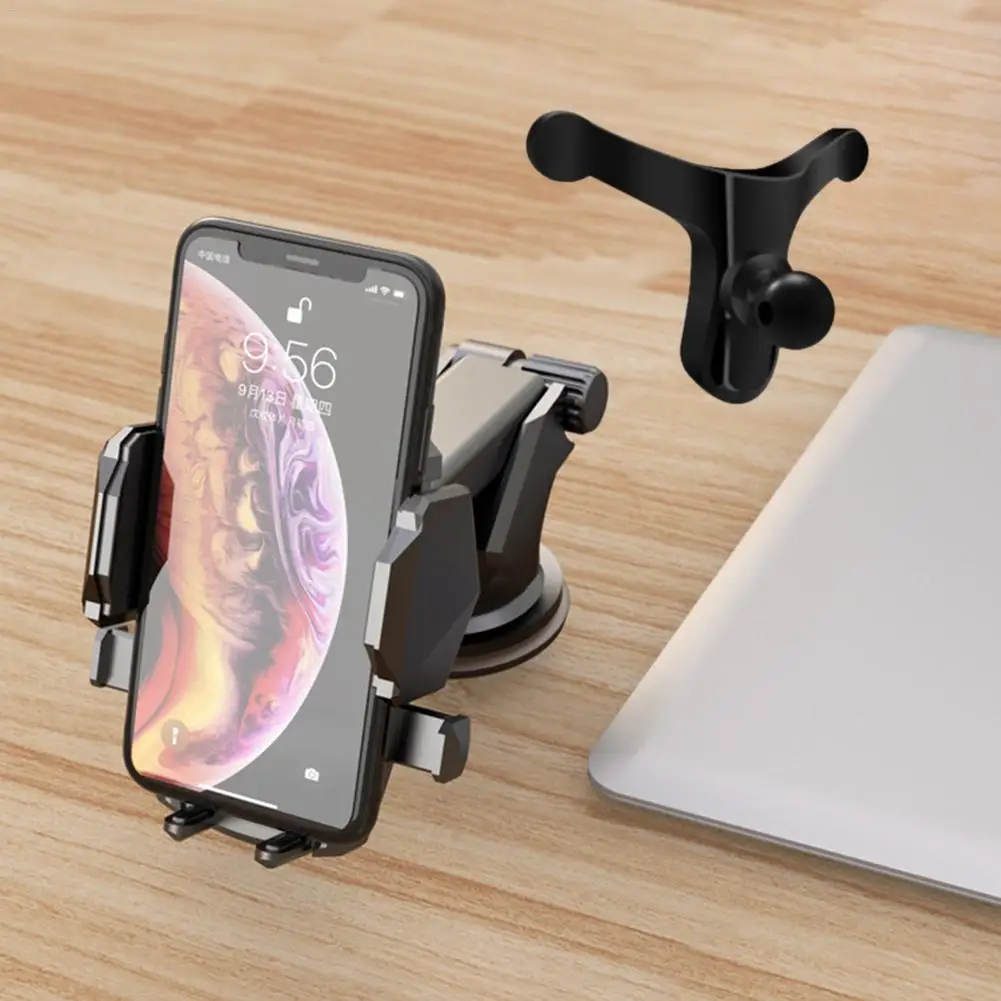 Автомобильный держатель для IPhone XS MAX XR X Xiaomi, автомобильный держатель для телефона, держатель для мобильного телефона, 360 градусов, gps, подставка, приборная панель, воздушный выход