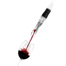 1PC Acrylic Aerating Pourer Decanter Wine Aerator Spout Pourer New Portable Wine Aerator Pourer Wine Accessories
