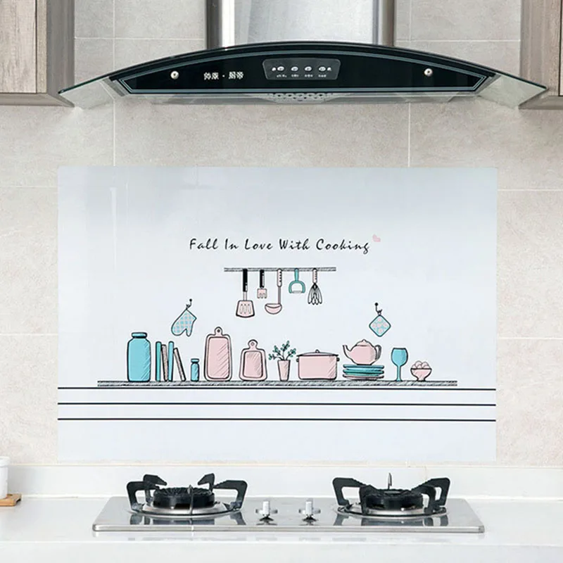 Многофункциональные уютные кухонные наклейки настенные шкаф плита