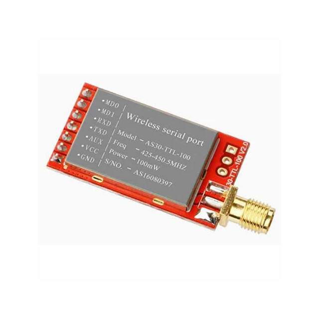 

A15-- AS30M-TTL-100 SI4463 433Mhz wireless module 433M wireless serial data transmission 1500 meters