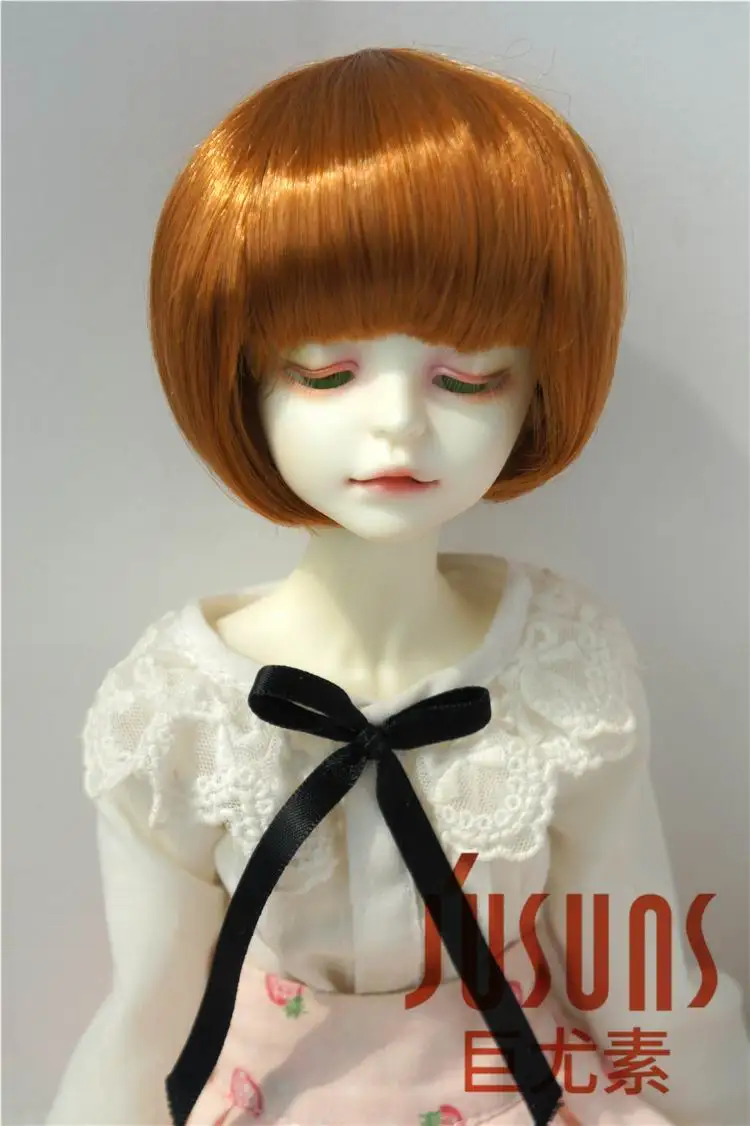 JD256 1/4 MSD Симпатичные мягкие BJD синтетические мохеровые куклы парики Размер 7 8
