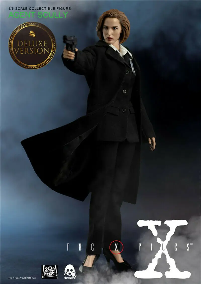 1/6 Threezero агент Scully фигурка X-файлы 3A игрушки коллекционные новые