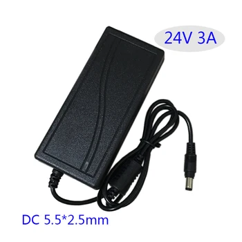 

Switching Power Supply AC/DC Adapter 24V 3A 72W Camera Power Adapter Table type EU/USA/AU/UK plug