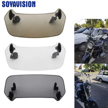 

New Motorcycle Risen Adjustable Wind Screen Windshield Spoiler Air Deflector for BMW Kawasaki Z900 Honda KTM Triumph Yamaha