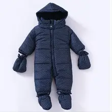 Удобная хлопковая стеганая куртка для малышей 2