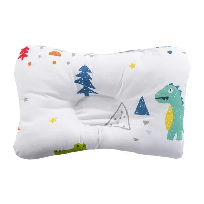 P Newborn Appease Sleep Pillow Kid Care Cartoon Pillows Printing Prevent Flat Head Shape Cushion Baby Head Protection Soft Cushion - Цвет: P