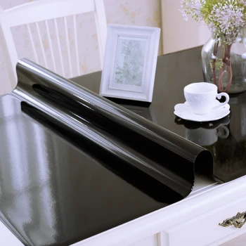 

1.0mm PVC Transparent tablecloth on the table cloth Waterproof Oilproof Kitchen Dining table cover tablecloth on the table Soft